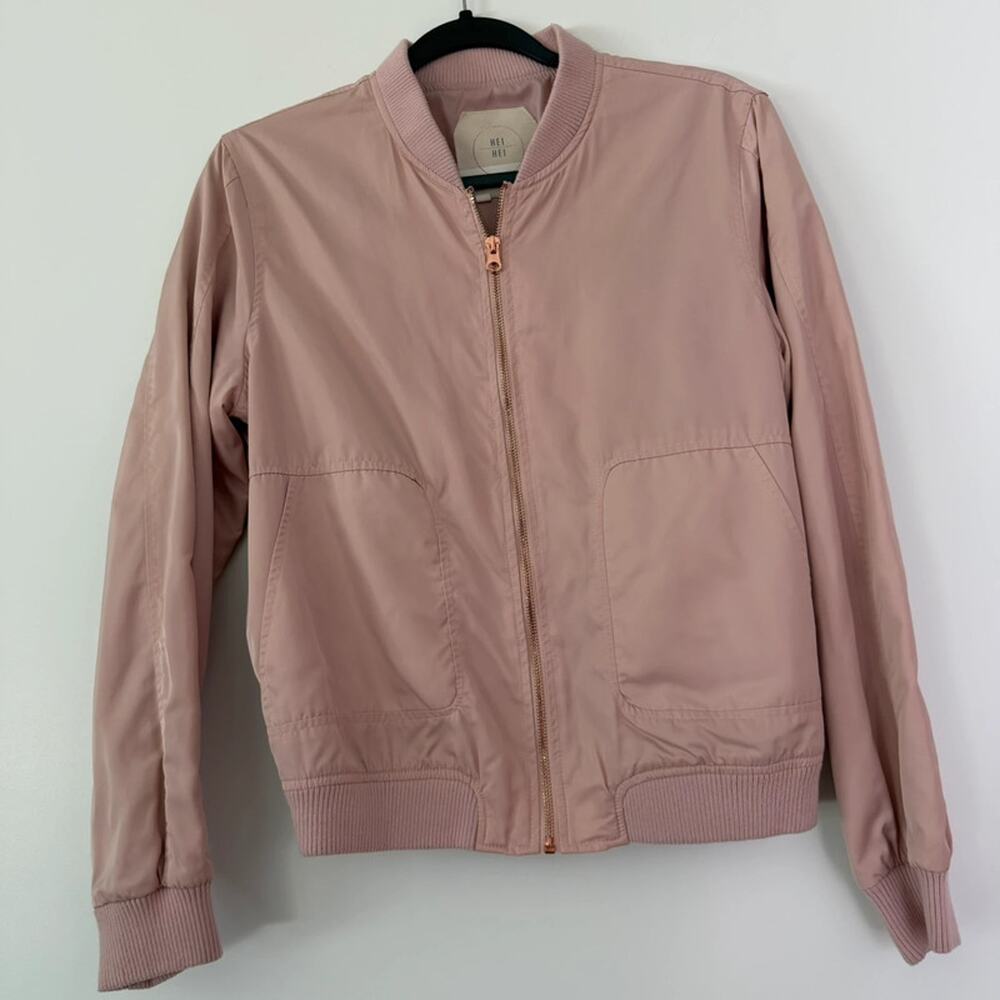 Anthropologie Hei Hei Lightweight Bomber Jacket